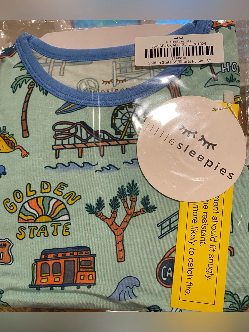 Asst. Little Sleepies Toddler Girls SS-Shorts PJ sets & 1 Pixar dress NWT